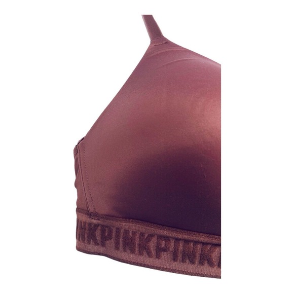 PINK Victoria’s Secret Wear Everywhere Wireless Bra Mauve Convertible Size 36C - Picture 8 of 8